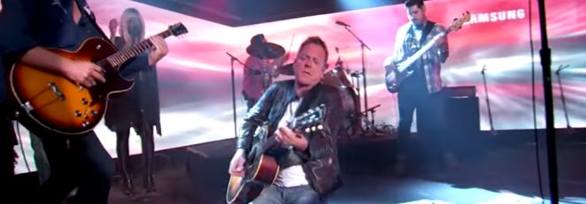 Watch Kiefer Sutherland Get Down During a Performance of “Can’t Stay Away” on “Jimmy Kimmel Live”