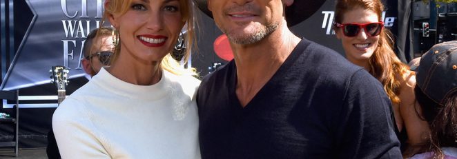 Faith Hill and Tim McGraw Receive Stars on Music City Walk of Fame