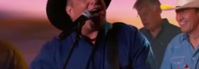 Watch Garth Brooks’ Energetic Performance of “Baby, Let’s Lay Down and Dance” on “Jimmy Kimmel Live”