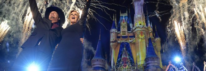 Garth Brooks and Trisha Yearwood Go To Disney World For Holiday Specials
