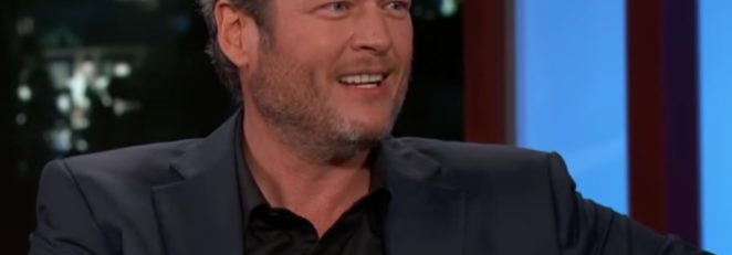 Watch Blake Shelton Go GIRL Crazy on “Jimmy Kimmel” as He Talks About His Girlfriend, His Love of “The Golden Girls” & Performs “Guy With a Girl”