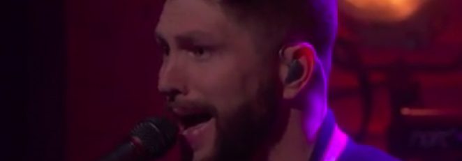 Watch High-Haired Chris Lane Hit the High Notes in Performance of “For Her” on “Conan”